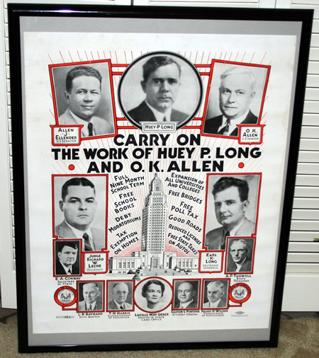 Carry On ... The Work of Huey P. Long and O.K. Allen