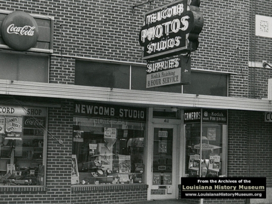Newcomb Studios, Murray Street, Alexandria, Louisiana, circa 1950s